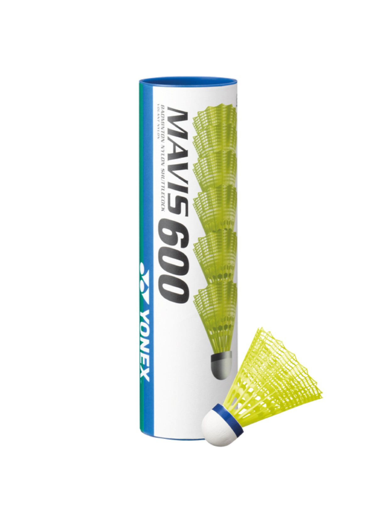 Yonex Yonex Mavis 600 Yellow Shuttles - Medium (Blue) Speed - Image 1