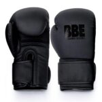 BBE Boxing BBE Matte Black Sparring/Bag Boxing Gloves