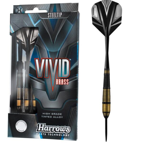 Harrows Harrows Darts Vivid Black Brass