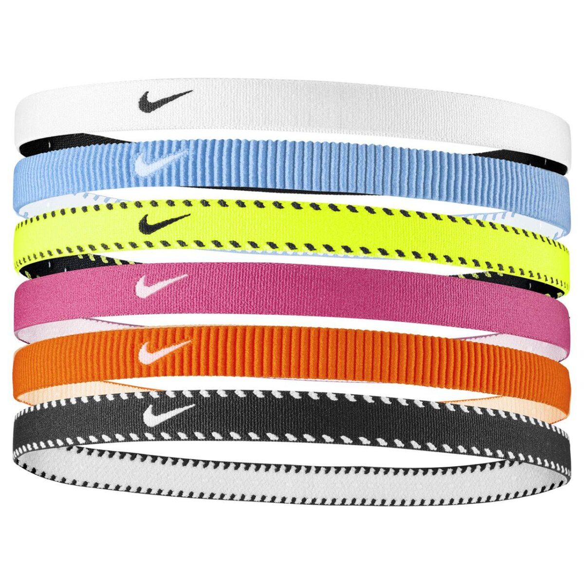 Nike Nike Y Flex Classic Hairband 6Pk - Image 1
