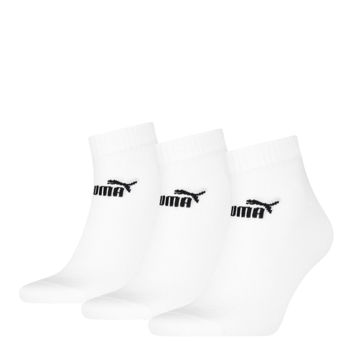 Puma Puma Quarter 3 Pair Pack Socks White - Image 1