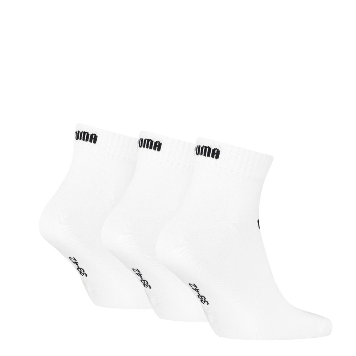Puma Puma Quarter 3 Pair Pack Socks White - Image 2