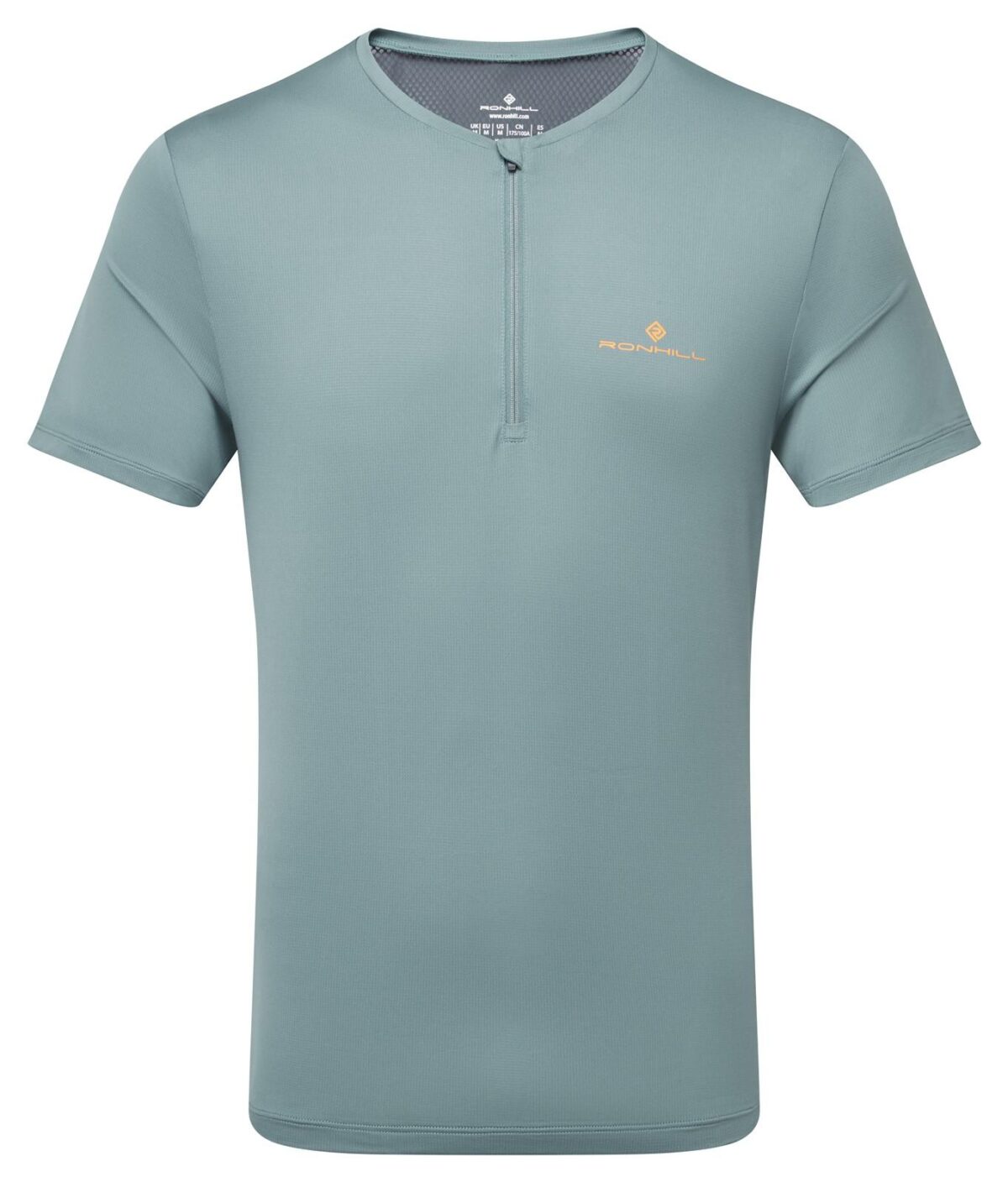 Ron Hill Ronhill Mens Tech 1/2 Zip Short Sleeve Tee - Image 1