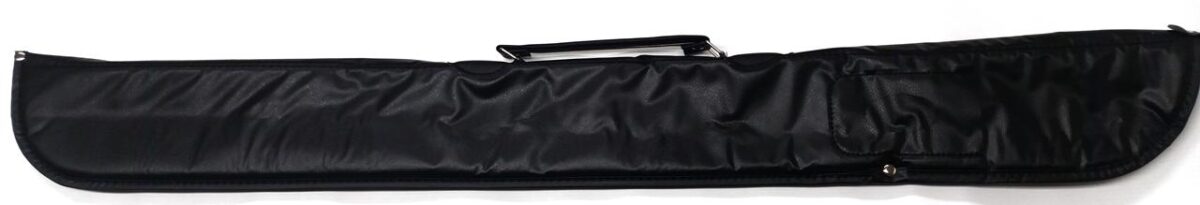 Cartasport Black Vinyl 2 Piece Cue Case - Image 1