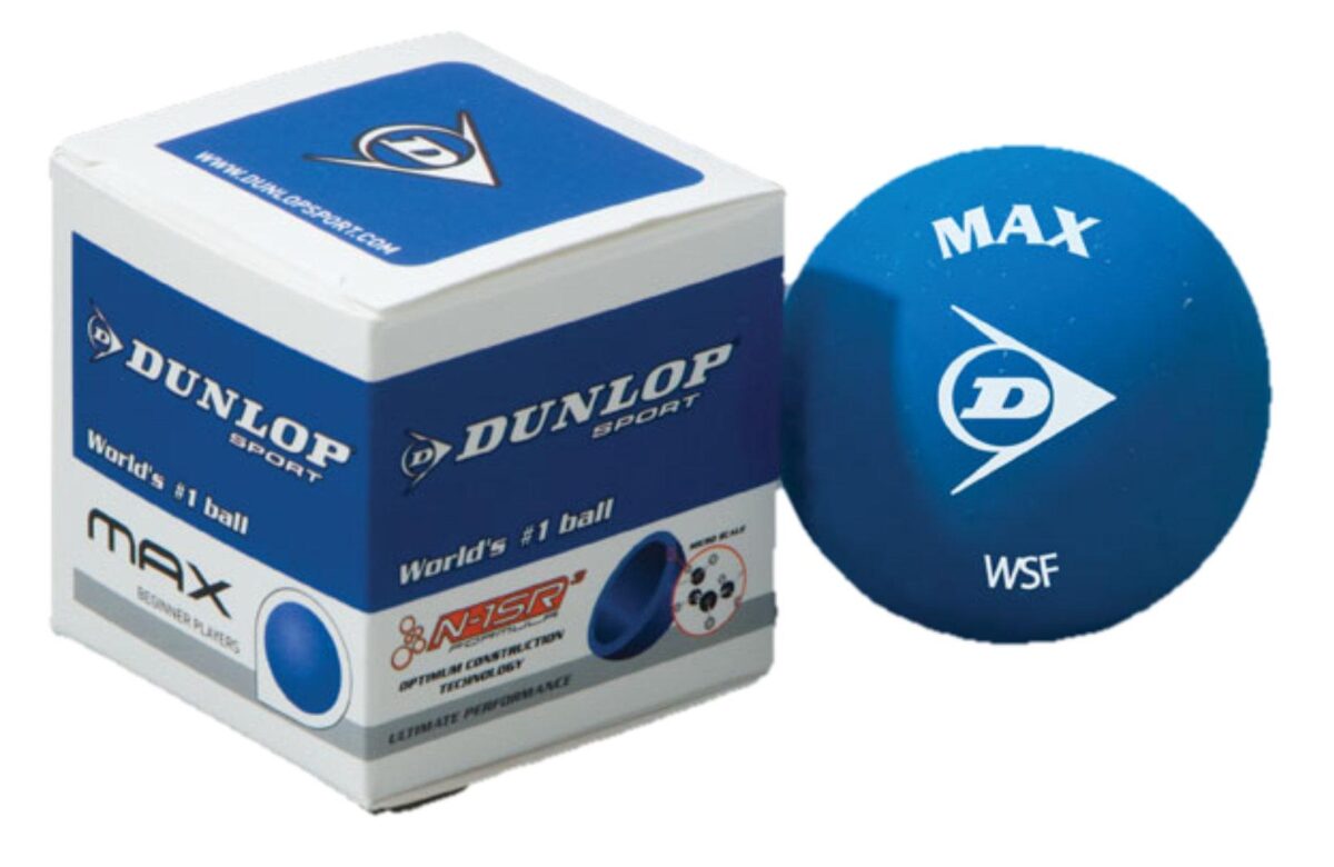Dunlop / Slazenger Squash Balls Dunlop Intro Blue Speed - Image 1